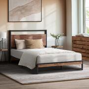 Metal Bed Frame King Single Size Beds Base Platform Wood