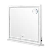 Bluetooth Makeup Mirror Crystal LED 80x62cm