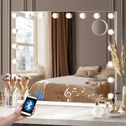 Bluetooth Hollywood Makeup Mirror LED 80x68cm