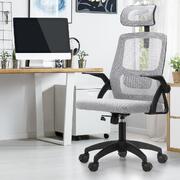 Mesh Office Chair Executive Fabric Gaming Seat Racing Tilt Computer BKGY