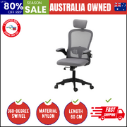 Mesh Office Chair Executive Seat Racing Tilt BK&GY