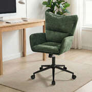 Office Chair Wide Seat Green