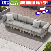 Outdoor Sofa Set Beige 65x65x28cm