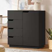 Outdoor Storage Box 680L Foldable Garden Container Black