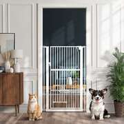 Retractable Pet Gate Walk-Through Door 143cm | EXTG