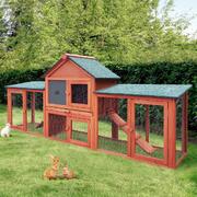 A Multifunctional Rabbit Hutch and Chicken Coop
