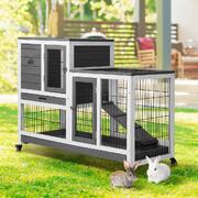 Alopet Rabbit Hutch Chicken Coop - Perfect Outdoor Shelter for Small Pets