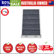 Dog Pet Ramp Adjustable Height Stairs Bed Sofa Car Foldable 70cm White