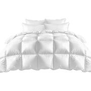 Goose Down Feather Quilt 500GSM Winter Summer Duvet Doona All Season Queen