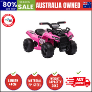 Ride On Car Electric ATV Bike Vehicle for Toddlers Kids Rechargeable Pink