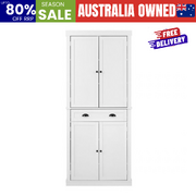 Sideboard Cabinet Storage Cupboard Pantry Drawer 6-Tier Shelf