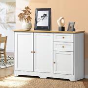 Elegant Storage Solution: Chest of Drawers with 2 Cabinets and 2 Drawers