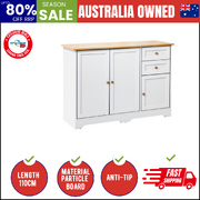 Elegant Storage Solution: Chest of Drawers with 2 Cabinets and 2 Drawers