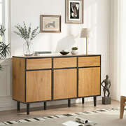 Sideboard Storage Cabinet 3 Drawer Hallway | EXTG