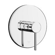 Shower Mixer Tap Bathroom Wall Tapware Brass Tapware Round Chrome
