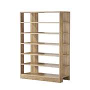Shoe Rack 7 Tiers Shelf Storage Cabinet Organiser Natural