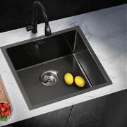 Kitchen Sink Basin Stainless Steel Bathroom Laundry Single Bowl 440X440MM