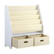 Kids Bookshelf Bookcase Children Toys Storage Shelf Rack DIY Organiser