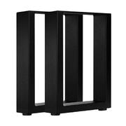 Table Leg Desk Coffee Dining Furniture Hardware Metal Legs X2 Home Improvement Bench Box Steel DIY Industrial Rectangle 40 X 30CM