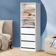 Maximize Your Space with a Wardrobe Shelf Unit - Neatly Organize Clothes