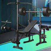 Heavy-Duty Weight Bench and Multi-Station Gym Equipment