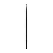 Window Mirror Arched Wall Mirror 76x51cm Black