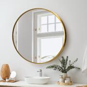 Wall Mirrors Round 70cm Gold