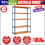 Sharptoo Garage Shelving Warehouse Shelves Storage Rack Pallet Racking 1.8x1.2m