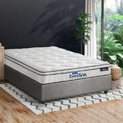 Bed Frame Single Size Storage Platform with Mattress