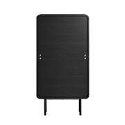 5 Chest of Drawers Dresser Tallboy Metal Handle Black