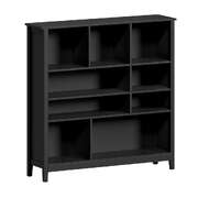 Bookshelf Bookcase Display Shelf 4-Tier Storage Cabinet Black