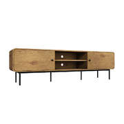 TV Cabinet Entertainment Unit Stand 180cm Oak