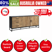 Buffet Sideboard Cupboard Cabinet 3 Drawers 2 Door