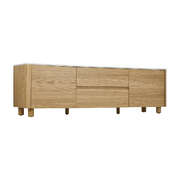 TV Cabinet Entertainment Unit Stand 160cm Natural