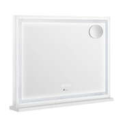 Bluetooth Makeup Mirror Crystal LED 80x62cm