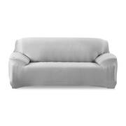 Easy Fit Stretch Couch Sofa Slipcovers Protectors Covers 2 Seater Grey