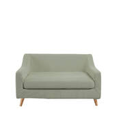 Couch Sofa Seat Covers Stretch Protectors Slipcovers 2 Seater Khaki