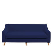 Couch Sofa Seat Covers Stretch Protectors Slipcovers 3 Seater Navy