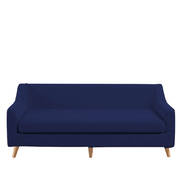 Couch Sofa Seat Covers Stretch Protectors Slipcovers 3 Seater Navy