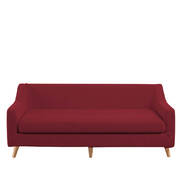 Couch Sofa Seat Covers Stretch Protectors Slipcovers 3 Seater Wine