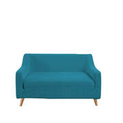 Couch Stretch Sofa Lounge Cover Protector Slipcover 2 Seater Green