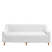 Sofa Cover Couch Stretch Lounge Protector Slipcover 3 Seater Off White