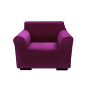 Sofa Covers 1 Seater High Stretch Wine