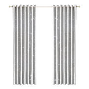 Star Blockout Blackout Curtains 3 Layers Eyelet Pure Fabric Room Darkening