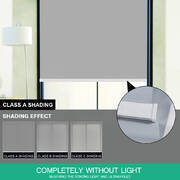 Blockout Roller Blinds Curtain Full Sun Shading Room 90cmx210cm
