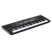 61-Key Digital Piano Keyboard Electric Kids Gift Black