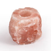 4x New Salt Tealight Candle Holder