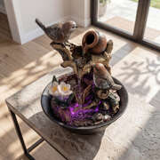 LED Colour Changing Tabletop Water Fountain | EXTG
