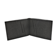 Vegan Wallet - Stone Black 
