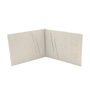 Vegan Wallet - Stone Grey 